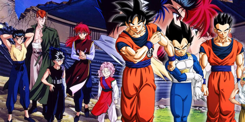 Yu Yu Hakusho Dragon and Ball Z